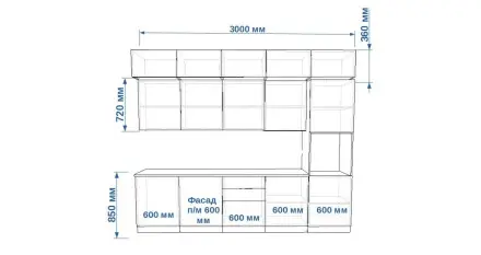 Белый глянец - 23 (3000 мм)