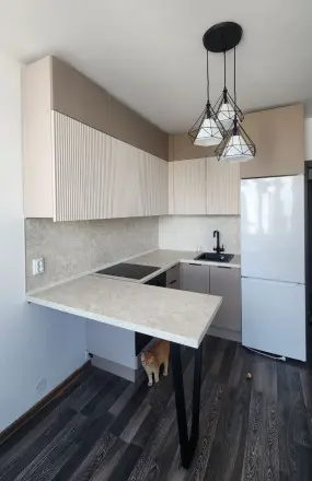 Кухня Софт Мокко Софт Латте 1