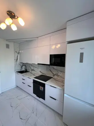 Кухня Белый глянец 4